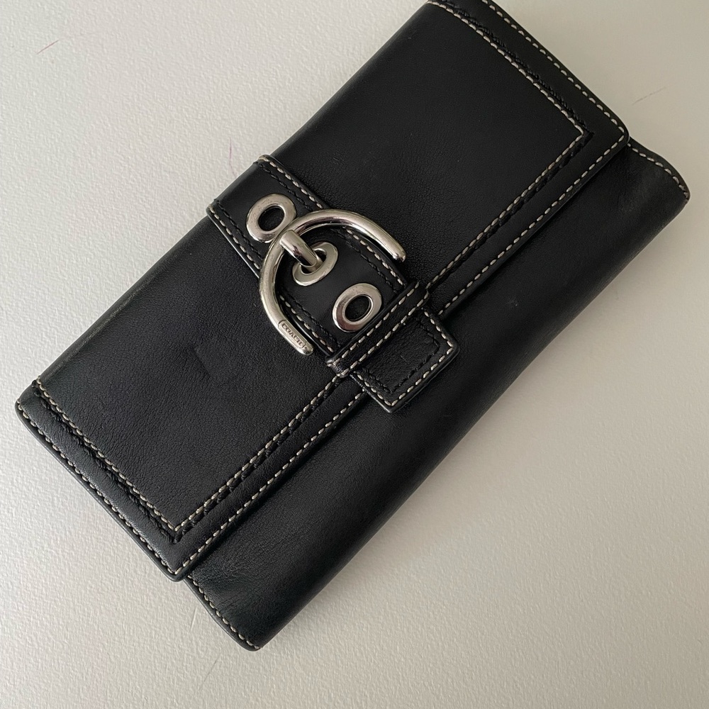 Vintage Coach Buckle Wallet